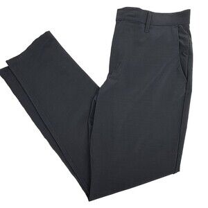 Fabletics The Only Pant Performance Golf Stretch Navy Chino Drawstring 34x31